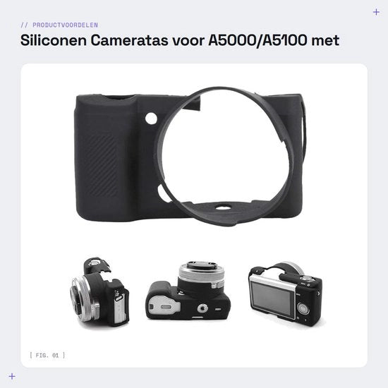 Protezioni antiscivolo per A5000/A5100 in silicone