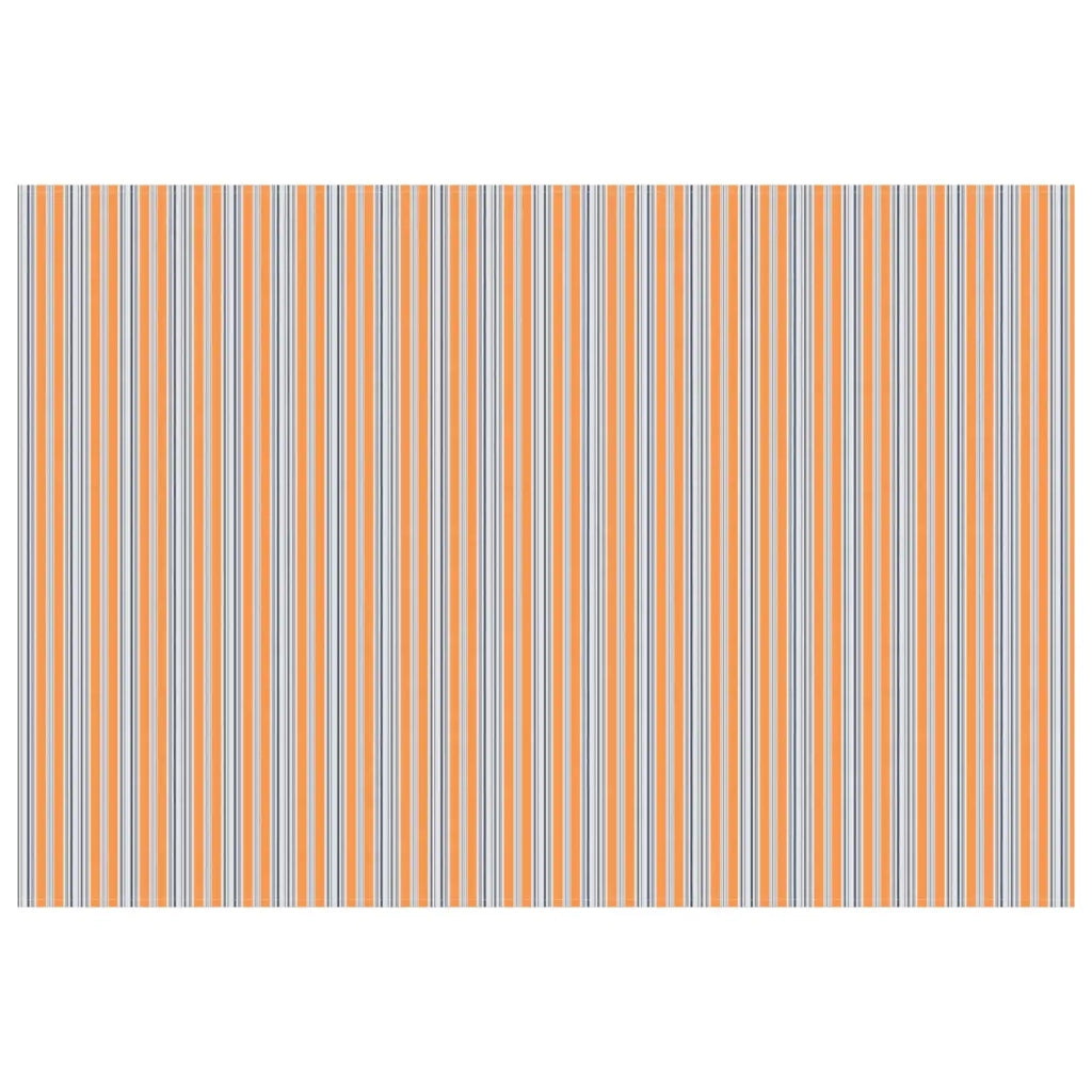Telo di ricambio per tenda da sole Blu e Arancione 400 × 300 cm 3444323