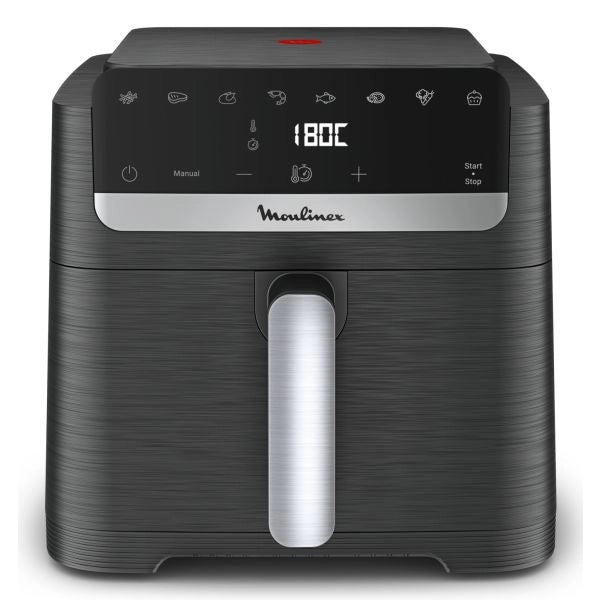 Moulinex easy fry mega compact , friggitrice ad aria xl capacità 7.5l, design compatto, ez8618