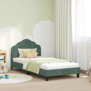 Struttura letto bambini con testata-Giroletto per bambini Verde Mare 90 x 190 cm 633018