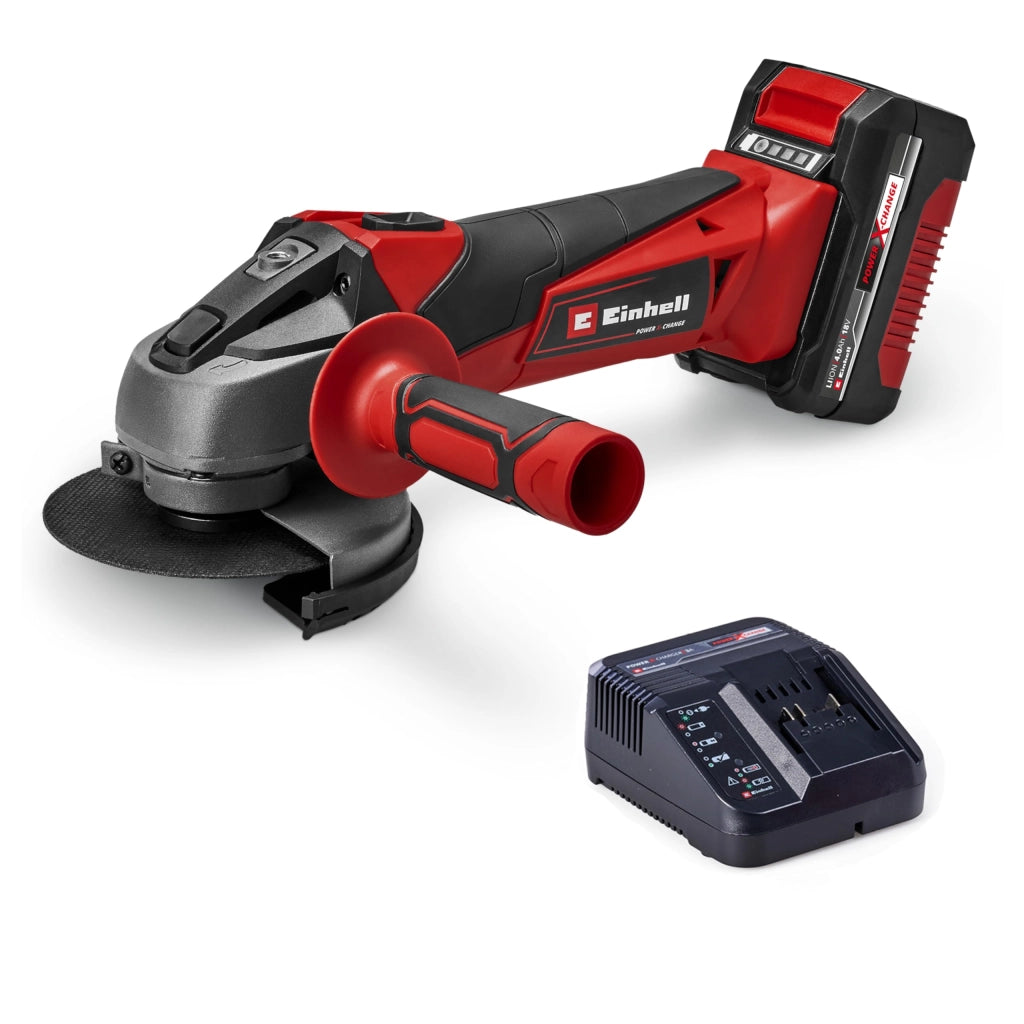 SMERIGLIATRICE ANG BATTERIA TCAG18/115 LI EINHELL  VOLT 18 AH 4,0 XCHANGE
