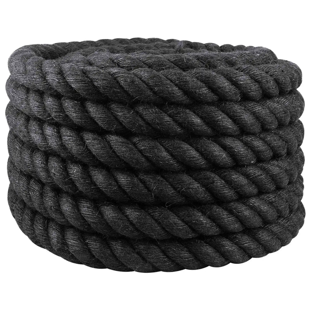 Corda di Juta 40 mm Nero 100% juta Tossa 42011639