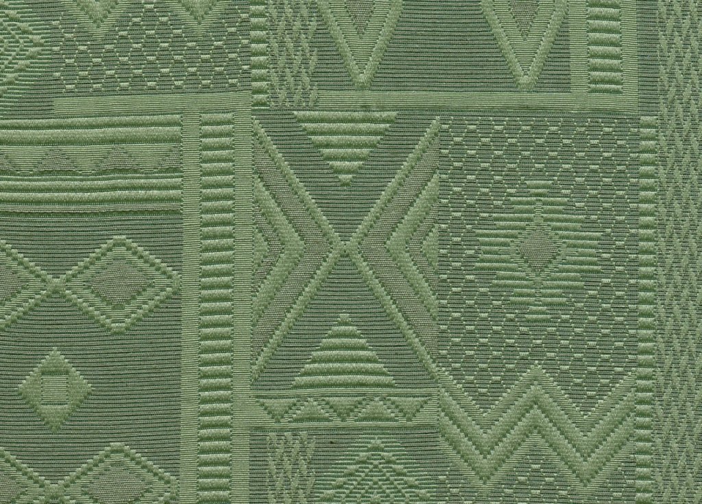 Copritavolo Salotto/Cucina Jacquard Modello Mexico Made In Italy - 140x180 - Salvia