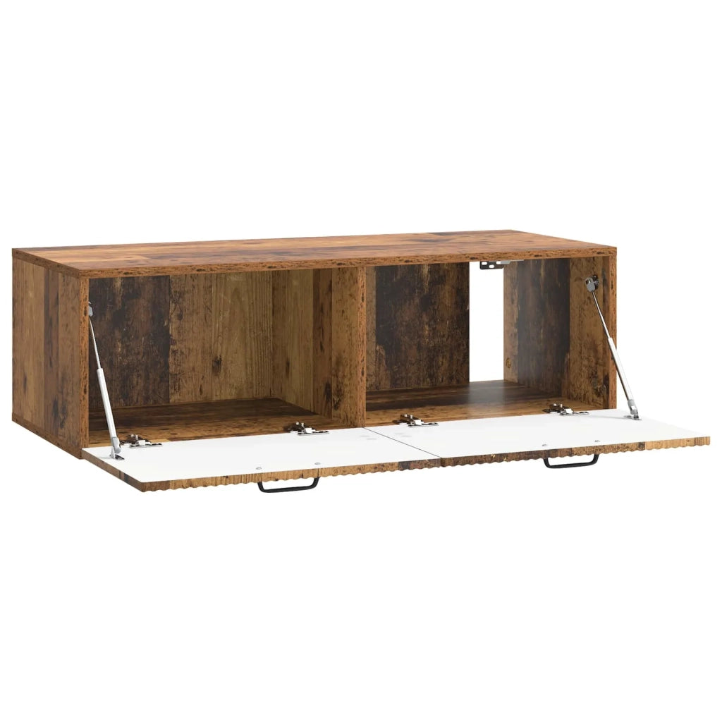 Mobile TV da Muro | Armadietto TV | Mobile Porta TV Legno antico 98 x 41 x 30 cm