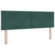 Testiera | Testata Verde Scuro 144 cm Velluto