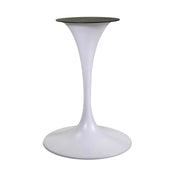 Base Tavolo Acciaio Percy Bianco Tondo Cm ø50h73,5
