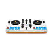 Controller disc jockey hercules djcontrol mix ultra white - 3362934746421