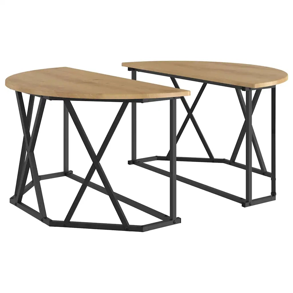 Tavolino da salotto Rovere artigianale 80 x 80 x 42 cm 868254