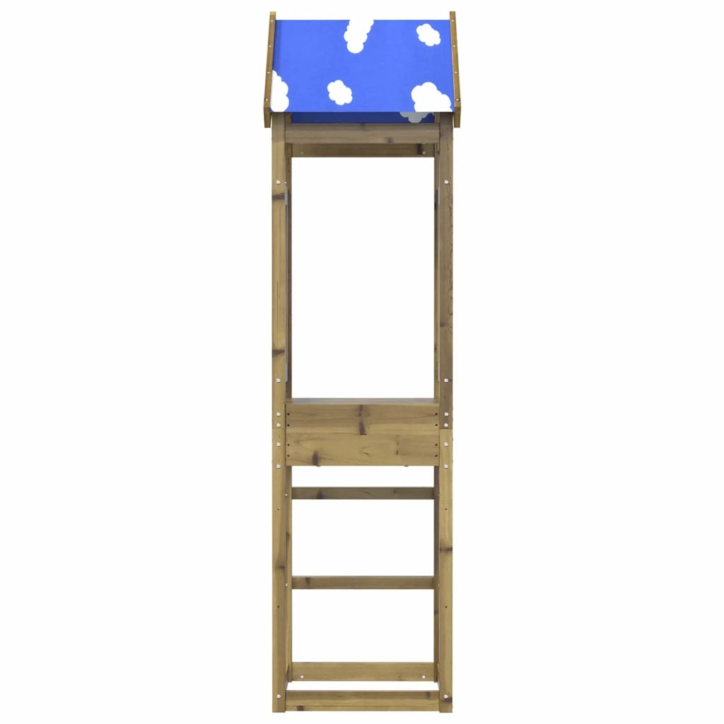 Torre da Gioco Marrone Legno Impregnato Solido 3417168