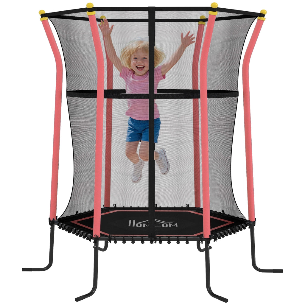 Tappeto Elastico Bambini con Ingresso a Cerniera ¨C Minimal ¨C ?163.5x190 cm, Rosso