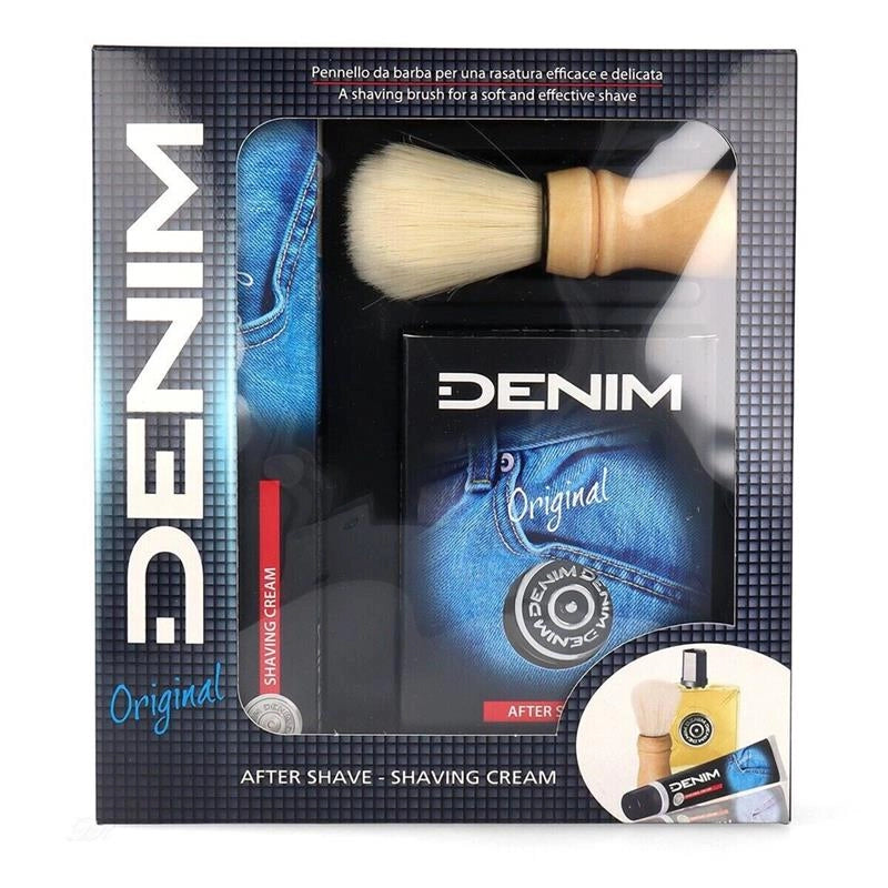 DENIM SHAVING PACK ORIGINAL AFTER SHAVE - SHAVING CREAM