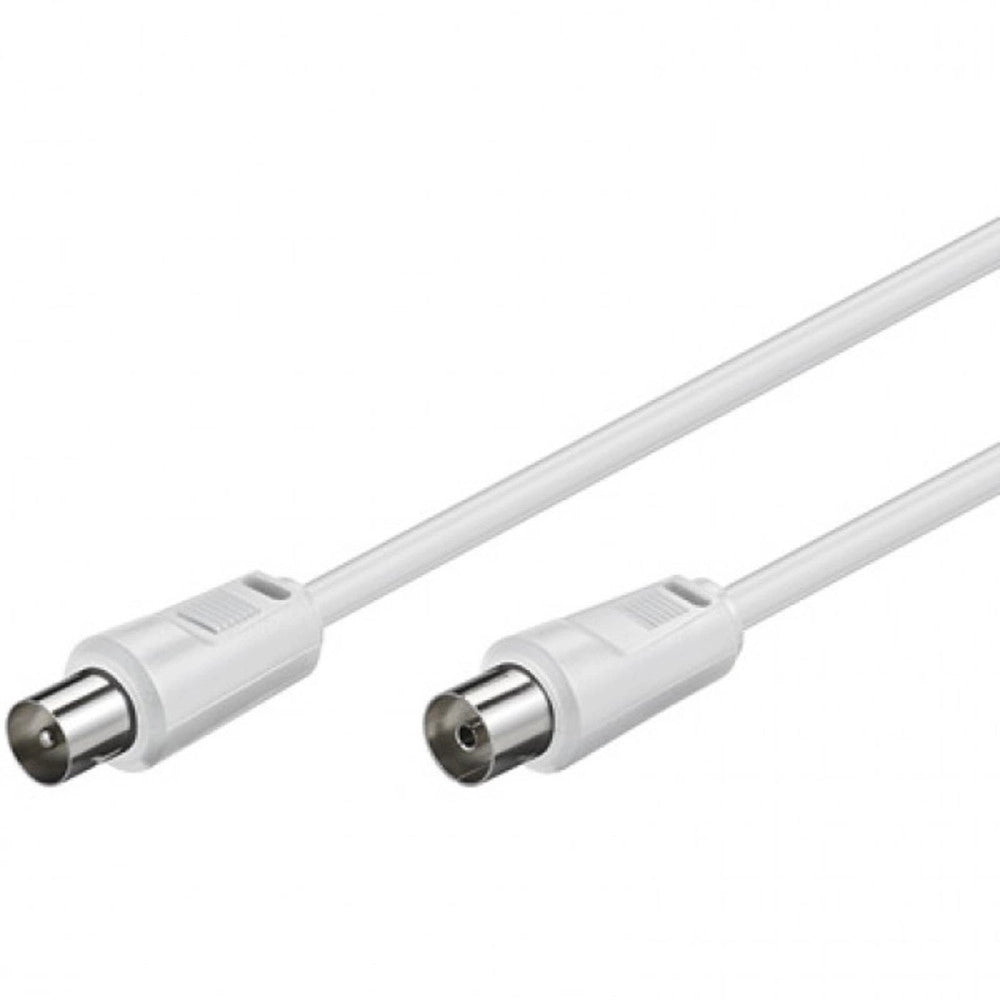 Trade Shop - Cavo Antenna Per Collegamento Tv Coassiale 75 Ohm Maschio/femmina 5 Metri -