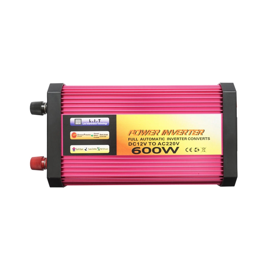 Inverter 12V-220V 600W con USB