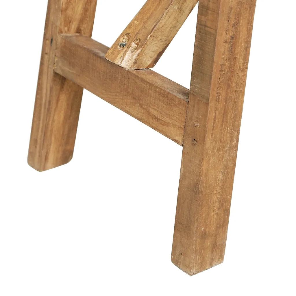 Tavolo Consolle 130x40x80 cm in Legno di Recupero Misto 283916