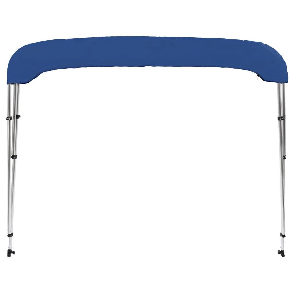 Bimini di Prua con Tendalino a 3 Archi Blu 183x180x137 cm CFW1232570