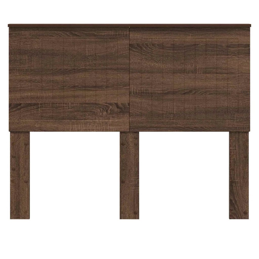 Testiera | Testata con Testiera | Testata Rovere Marrone 120 cm Legno multistrato