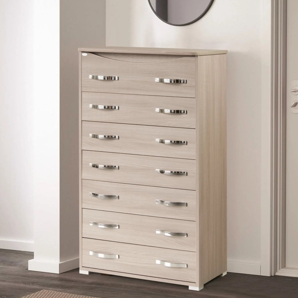 Settimino Maxi Olmo 7 Cassetti  H.127x76x41 cm