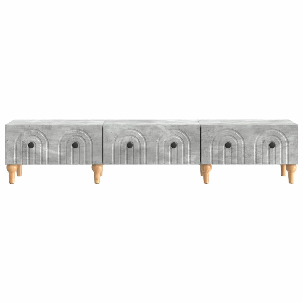 Mobile TV con cassetto Grigio Cemento 147 x 34,5 x 30 cm 894248