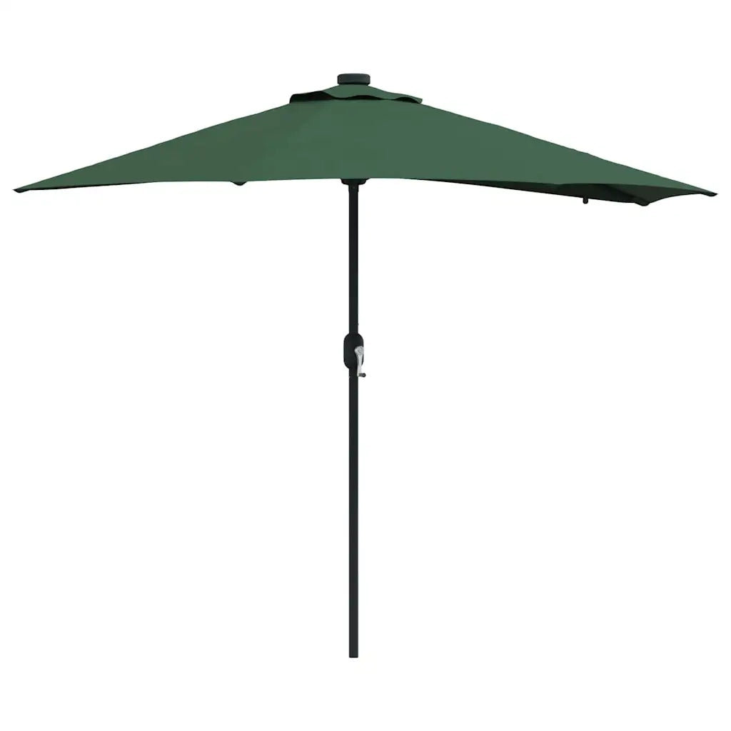 Ombrello | Parasol da giardino Verde 294 x 150 x 223 cm