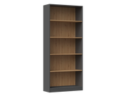 Scaffale ONYX R80 antracite artisan libreria moderna