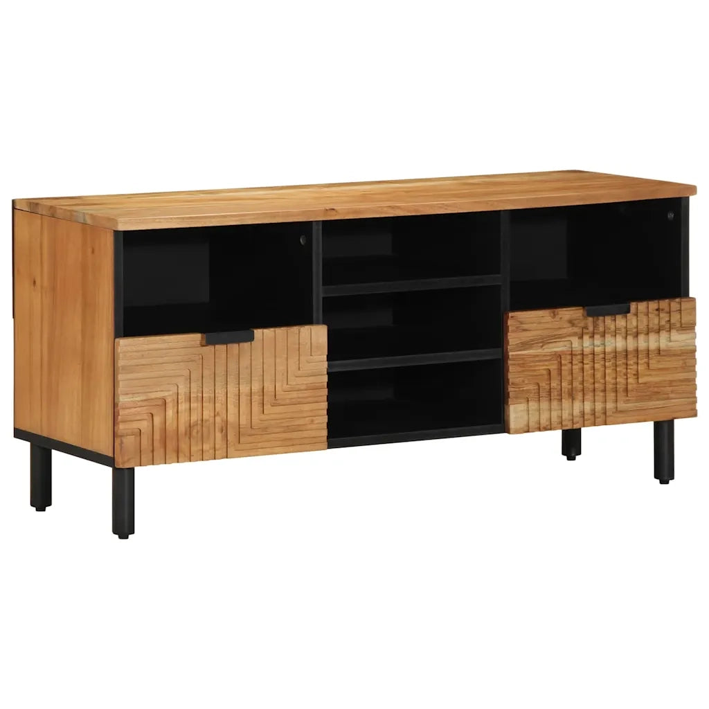 Mobile TV | Armadietto TV | Mobile Porta TV Marrone 100 x 33,5 x 46 cm Legno di mango massello