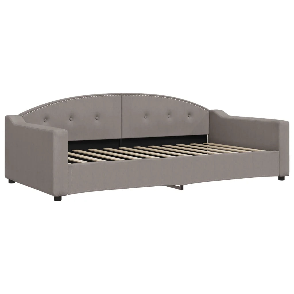 Divano letto | Sof¨¤ letto | Letto singolo con Materasso Tortora 100x200 cm in Tessuto
