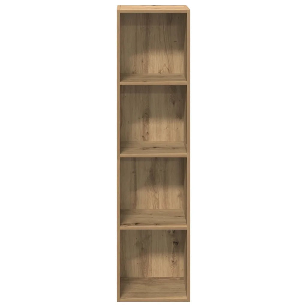 Libreria/Mobile TV Rovere Artigianale 36x30x143 cm Truciolato 855813
