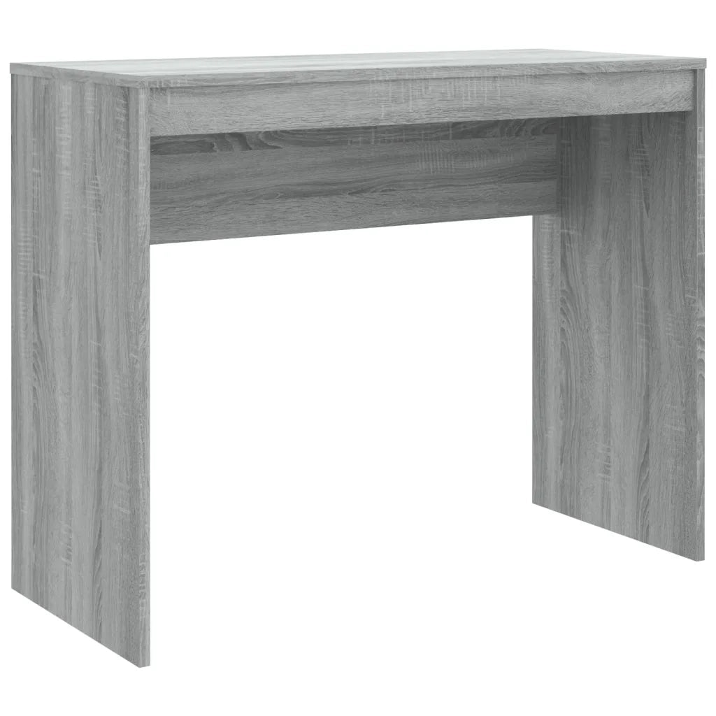Scrivania Grigio Sonoma 90x40x72 cm in Legno Multistrato 815304
