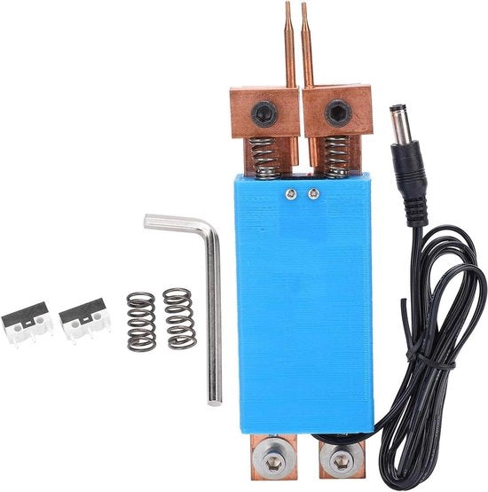 Puntlaspen a batteria blu a trazione manuale W01 - Strumento per DIY portatile.