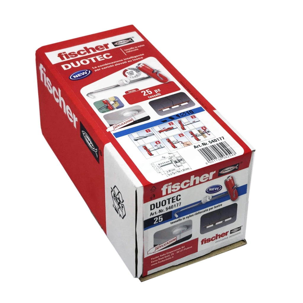 Tassello Duotec 10 Fischer Fischer Italia 25 Pezzi