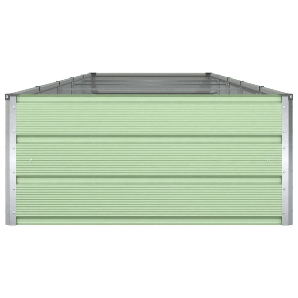 Fioriera | Cassetta per fiori | Vaso Verde Pastello 480 x 100 x 45 cm Acciaio zincato