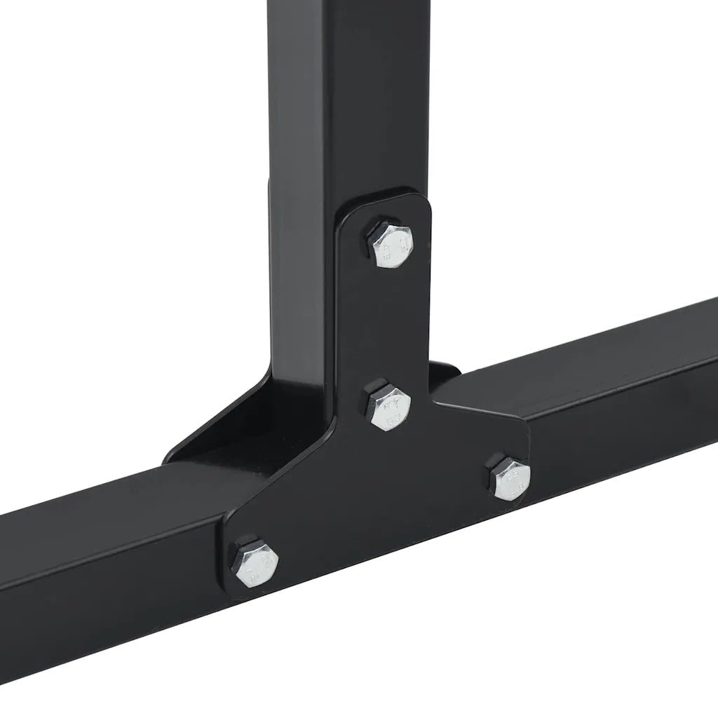 Stazione per dips 2 pcs Nero 55 x 90 x 104.5 cm 42002571