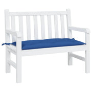 Cuscino per Panca-Cuscini per panchina Blu 100x50x7 cm in Tessuto Oxford