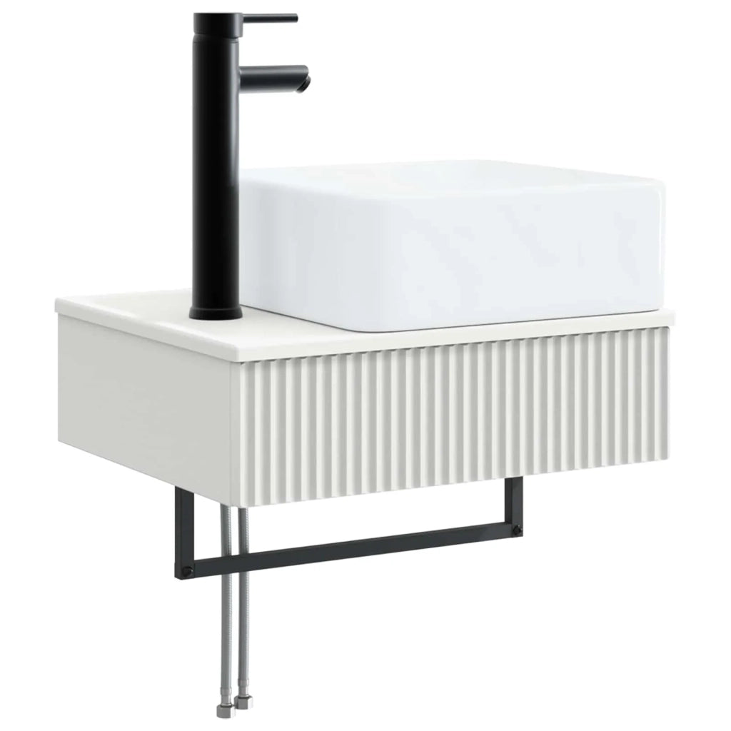 Set di mobili per il bagno 6 pz Bianco 3407127