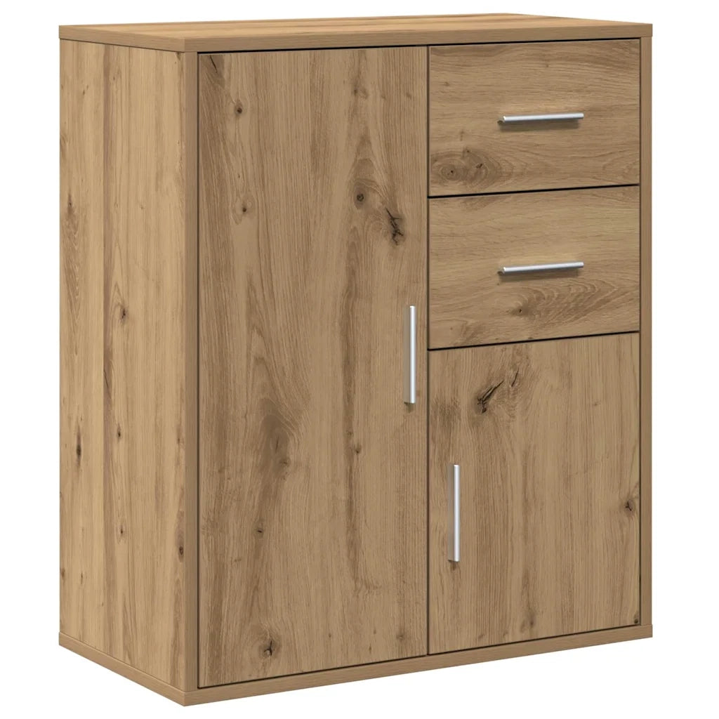 Credenza | Madia | Buffet da pranzo | Armadio da pranzo Rovere artigianale 60 x 31 x 70 cm Legno multistrato