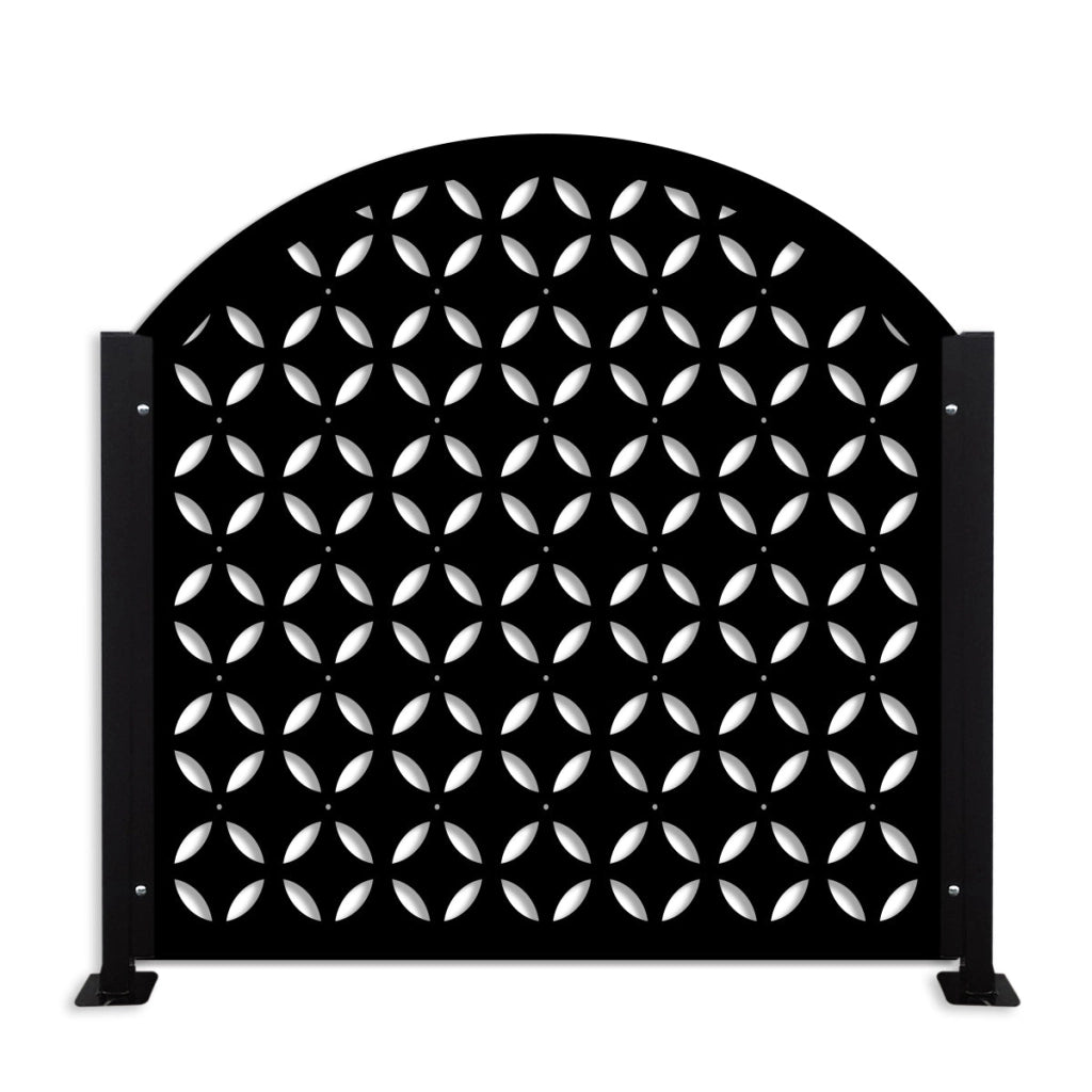Ringhiera DEKOPLAST Curva mod. YO Colore: nero