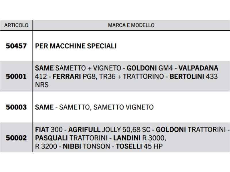 Braccio terzo punto meccanico C1 filetto M22x2.5 completo - 50002