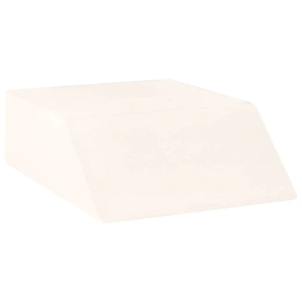 Cuscino per Gambe Bianco 63 x 52 x 19,5 cm Schiuma PU 42020190