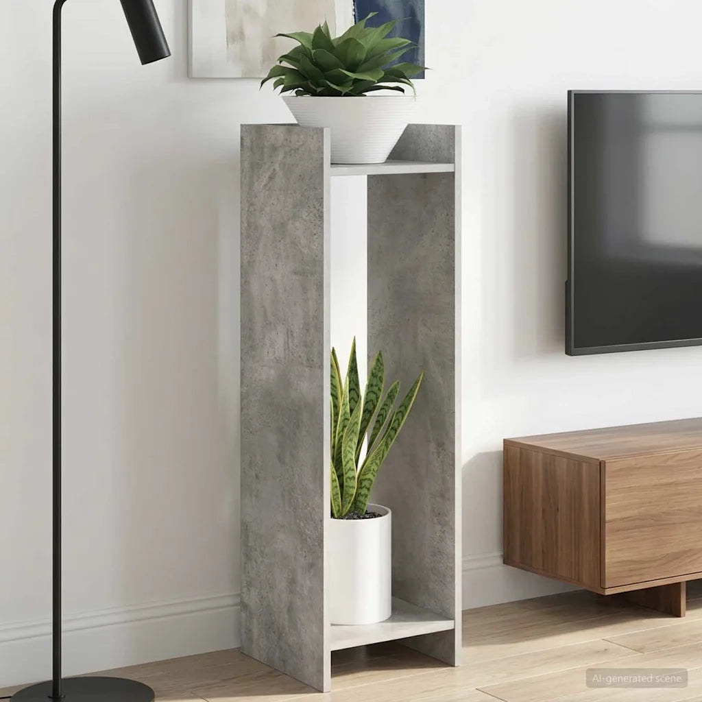 Supporto per piante | Sostegno per piante 2 pz Grigio Cemento 30 x 30 x 100 cm
