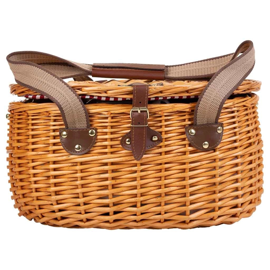 Cestino pic-nic marrone 40x28x22h