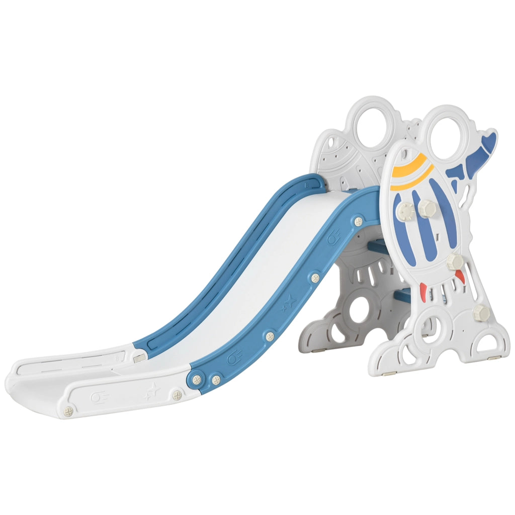 Scivolo per bambini 18-36 mesi ¨C Xylo ¨C 3 gradini antiscivolo grigio 157x46,5x80 cm