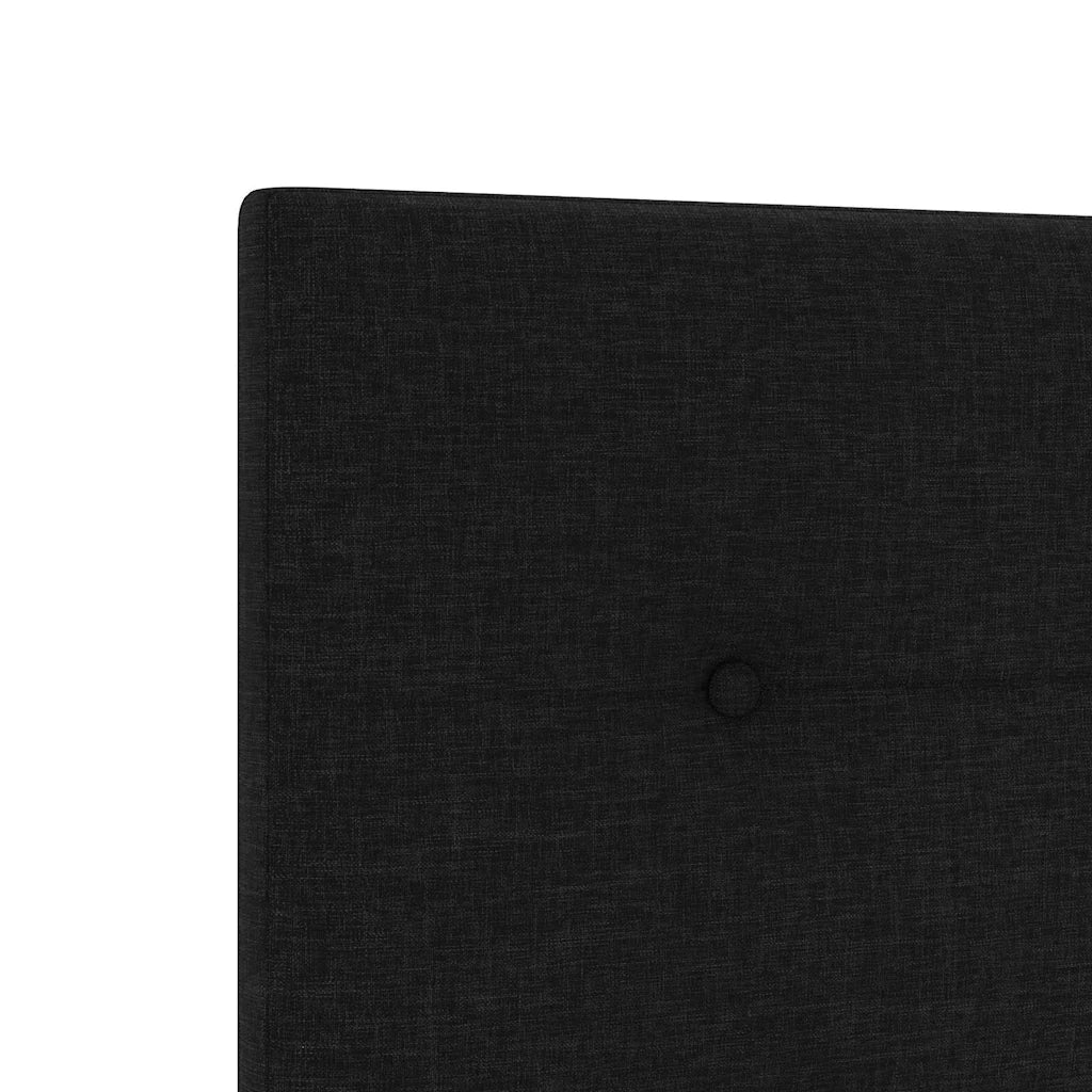 Testiera | Testata LED con strisce LED con Testiera | Testata Nero 100 cm Tessuto