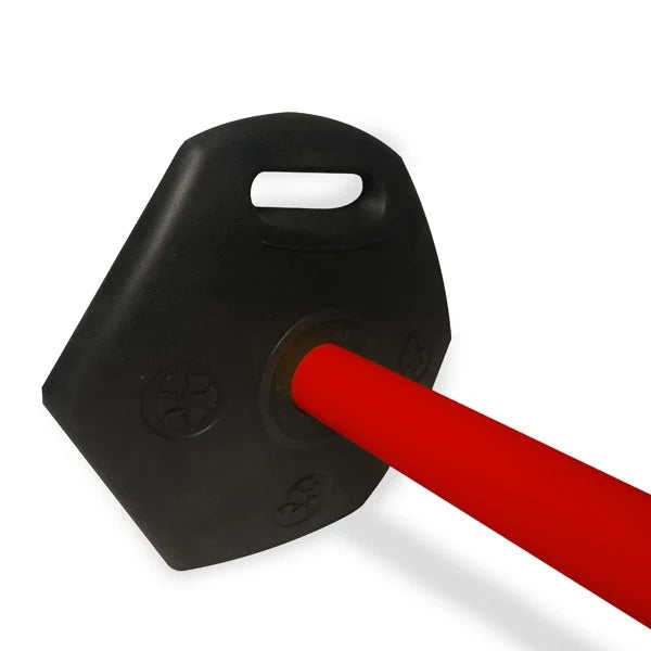 Colonnina Segnapercorso Tendinastro ROAD in PVC base zavorrabile - Rosso