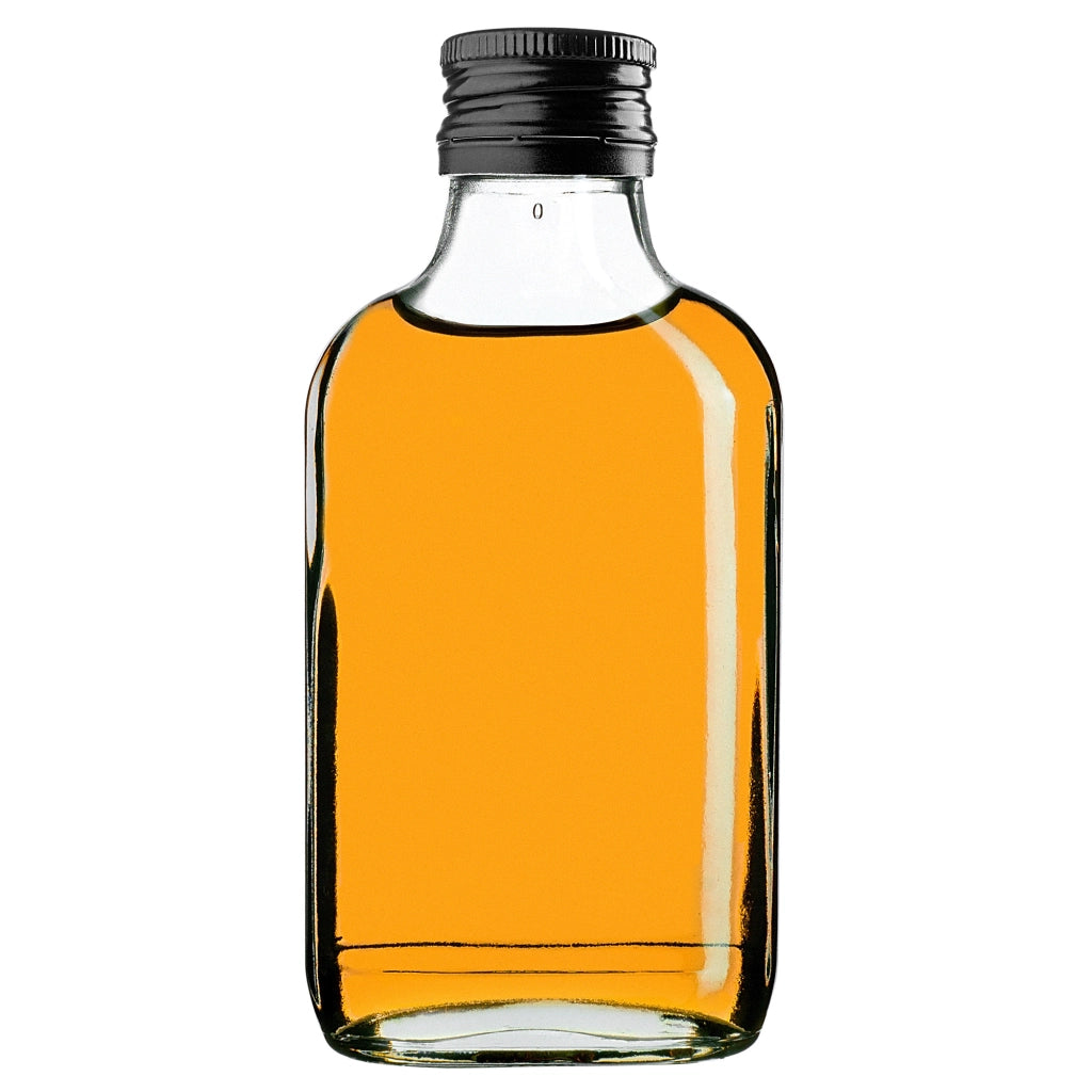 KADAX Flask Bottle 100ml Con Tappo Nero 10pz.