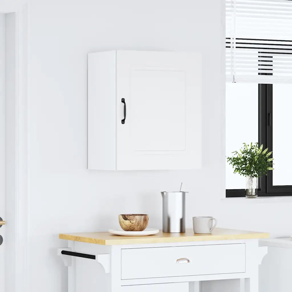 Pensile da Cucina | Mobile da Cucina Kalmar Bianco in Legno Multistrato