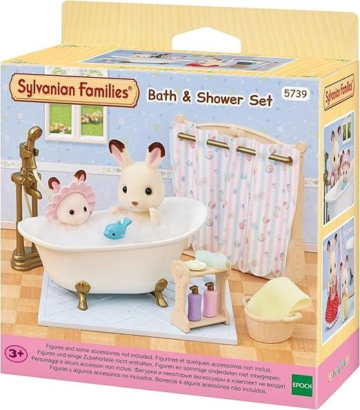 Sylvanian Families -  Set Vasca e Doccia,Epoch,Eta 3+