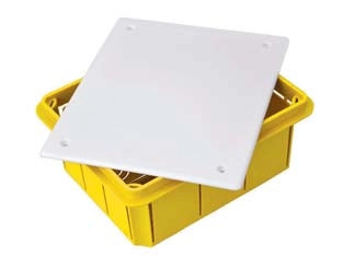 SCATOLA DI DERIVAZIONE DA INCASSO CON COPERCHIO IP40- - mm.392x152x70 - (1618) - 4 pezzi MARLANVIL