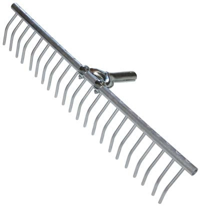 RASTRELLONE ALLUMINIO FIENO STARS  DENTI 22 CM 68 O.CONICO MM 26