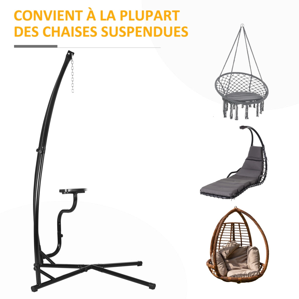 Supporto per Poltrona Sospesa ¨C Minimal ¨C Regolabile, Grigio