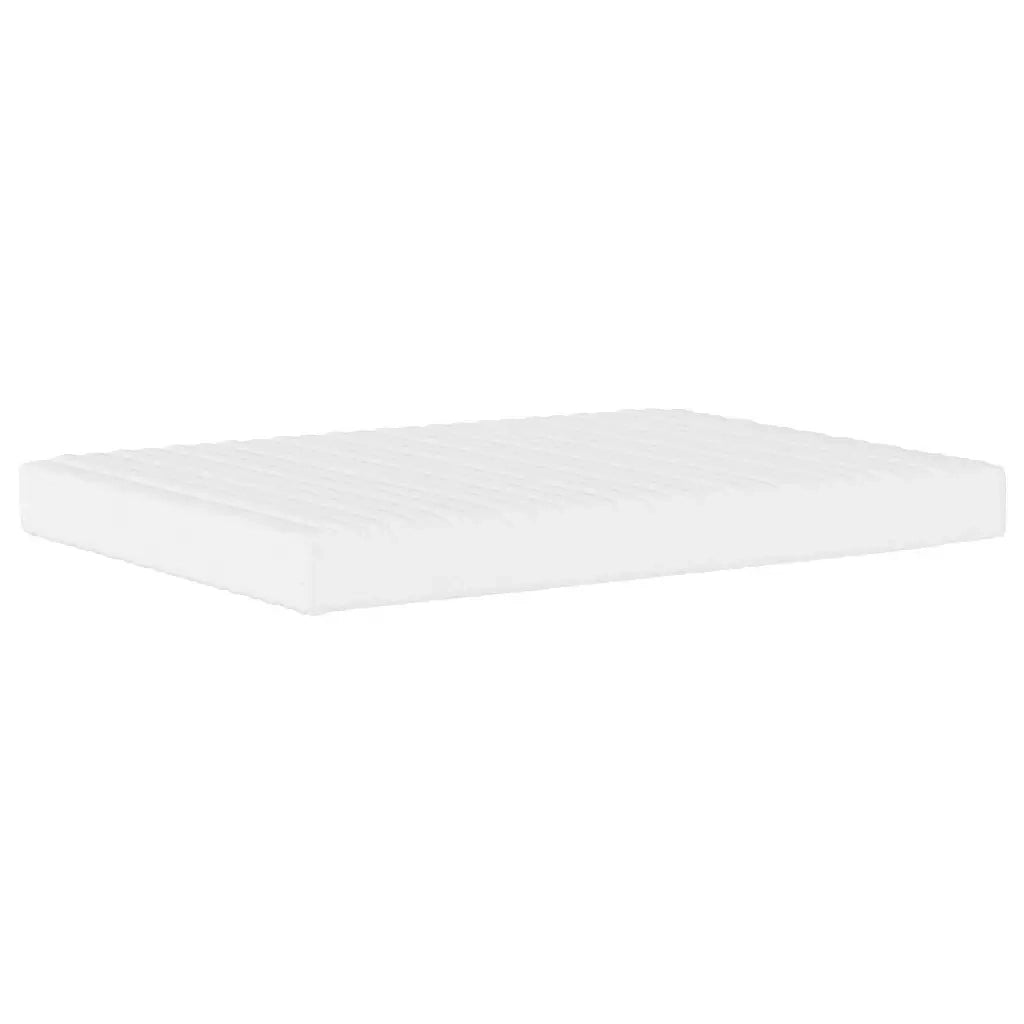 Materasso in Schiuma Bianco 120x200 cm Durezza H2 H3